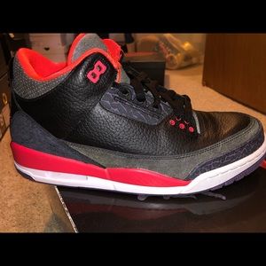 Retro Jordan III “Bright Crimson”